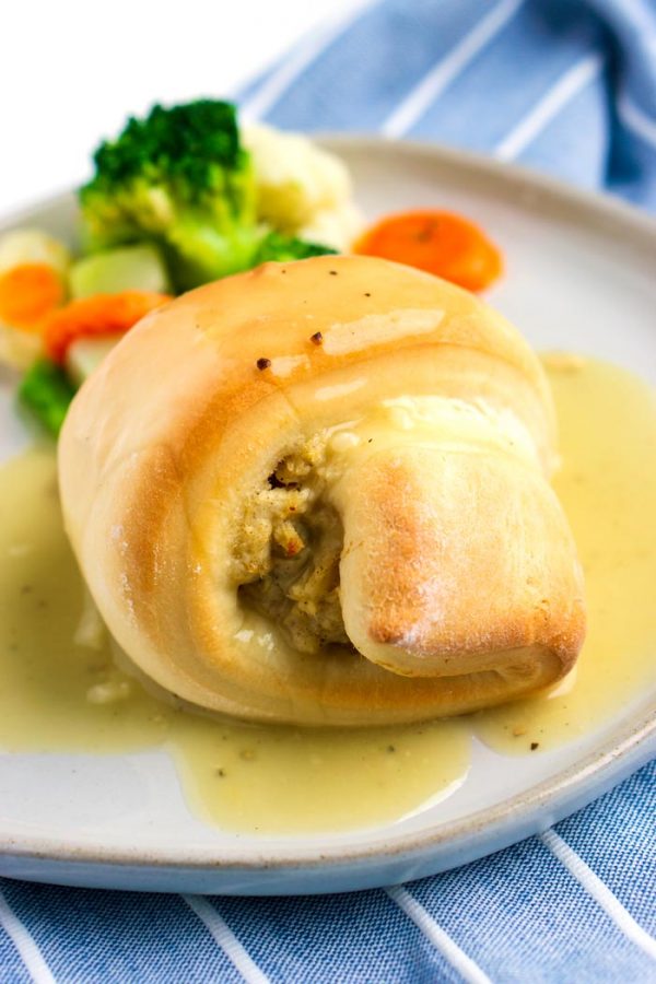 Close up picture of the finished dish. 