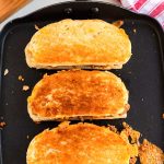 Grill until golden brown on both sides.