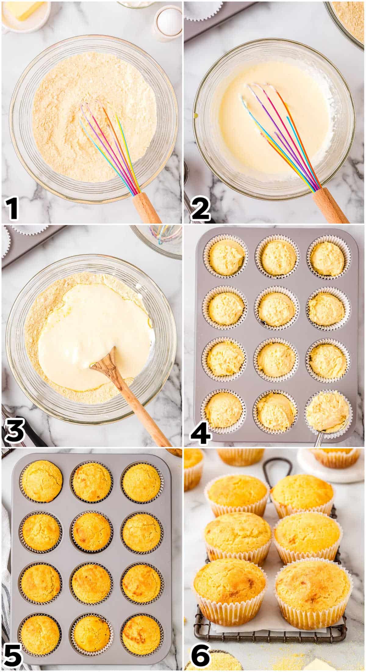 A picture collage showing how to make this recipe.
