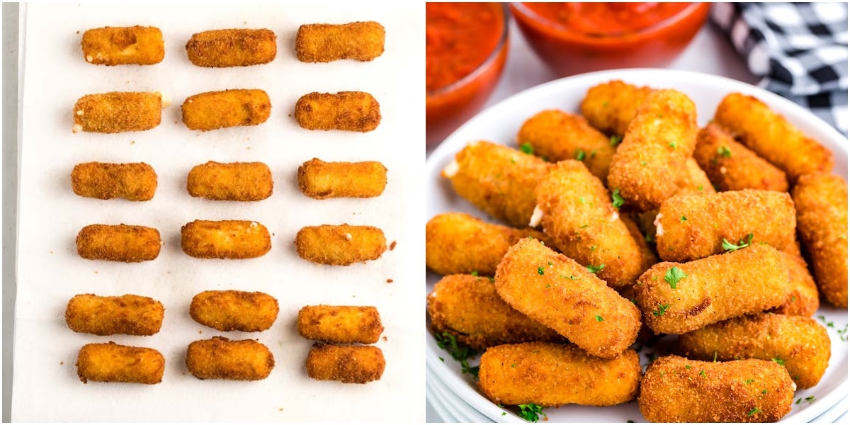 How to make Sting Cheese Mozzarella Sticks