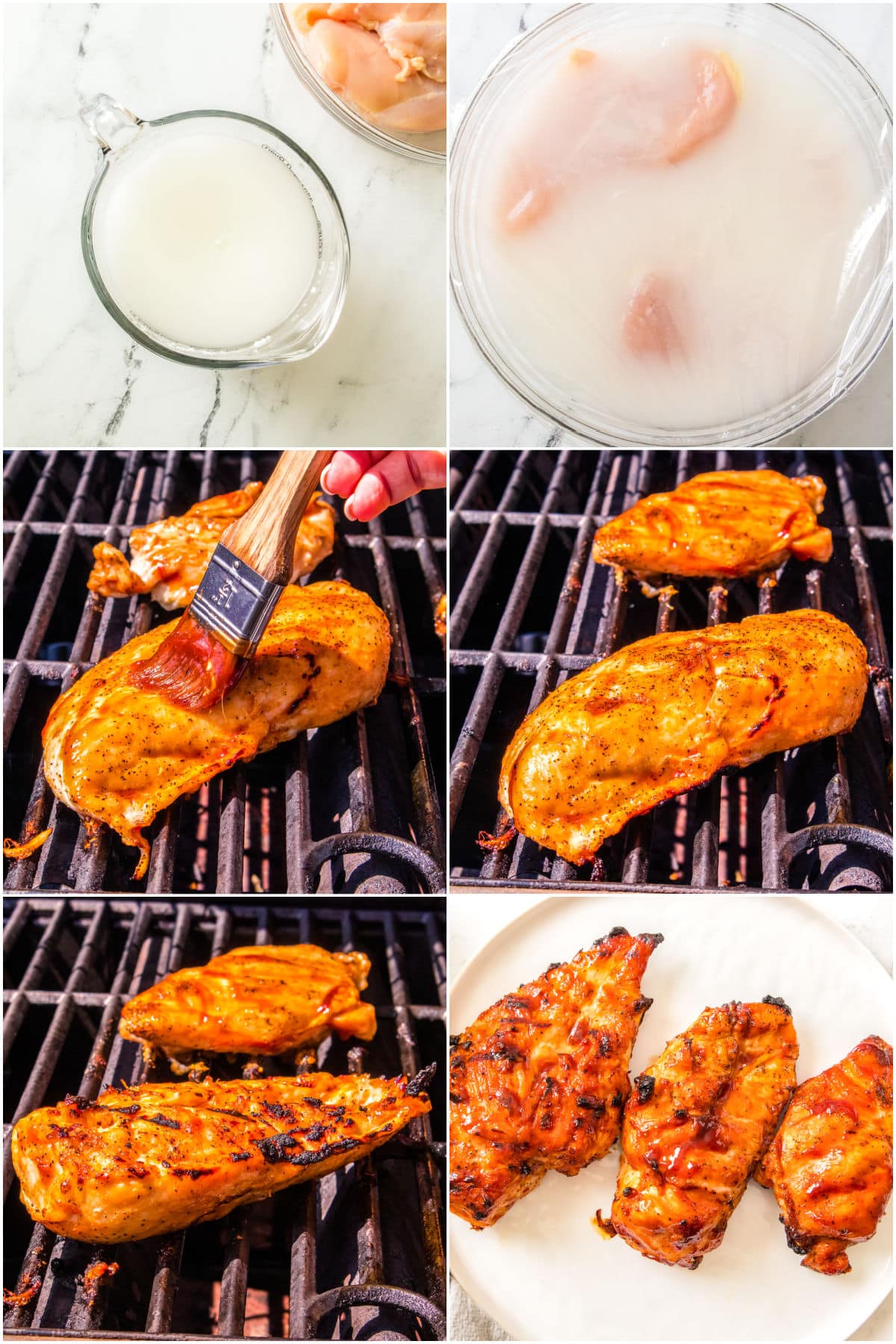 A picture collage showing how to make this recipe.