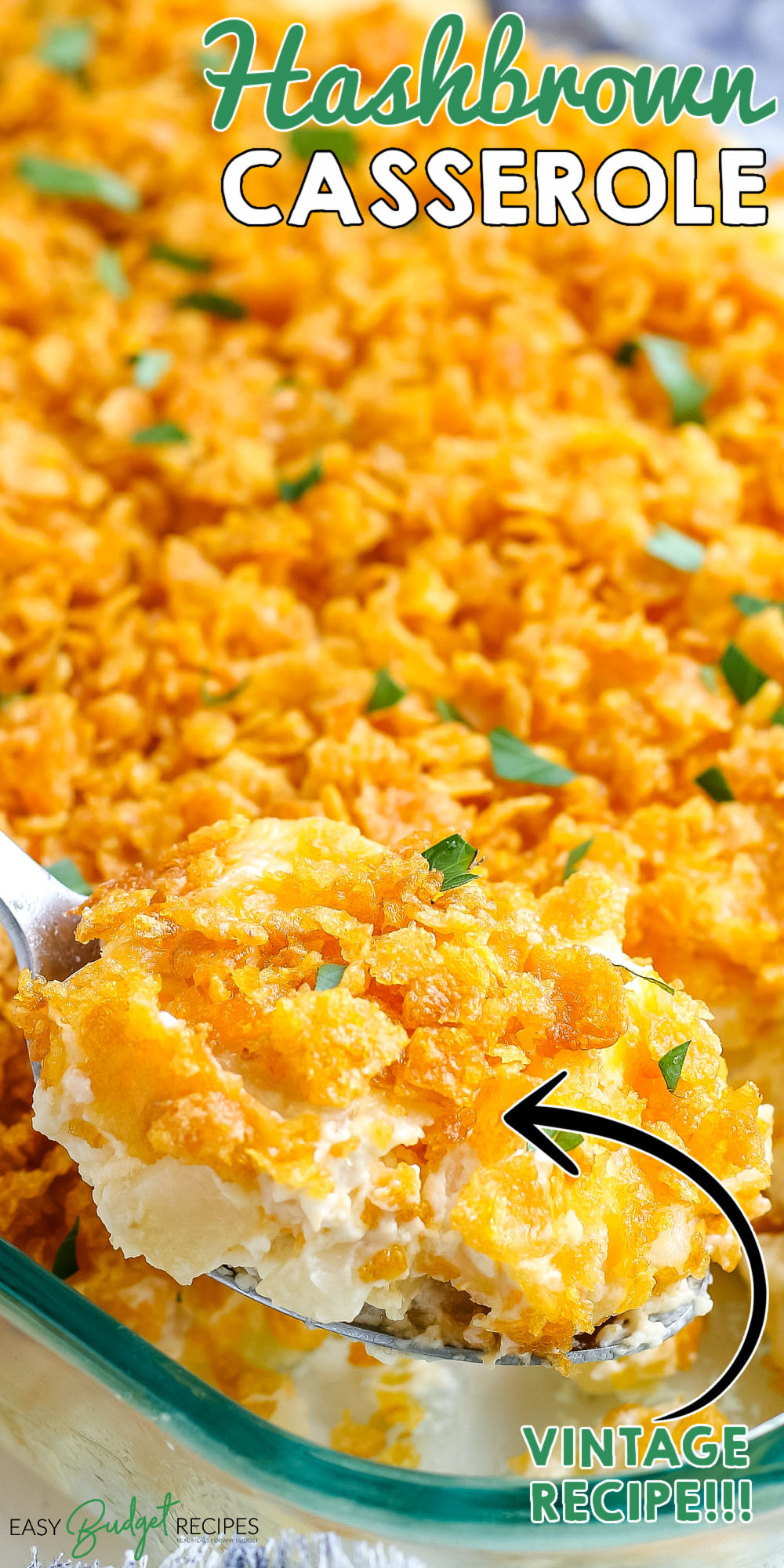 Hash Brown Casserole - Funeral Potatoes - Easy Budget Recipes