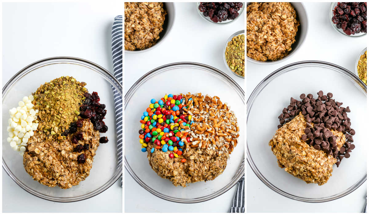 The three different Energy Ball flavors.