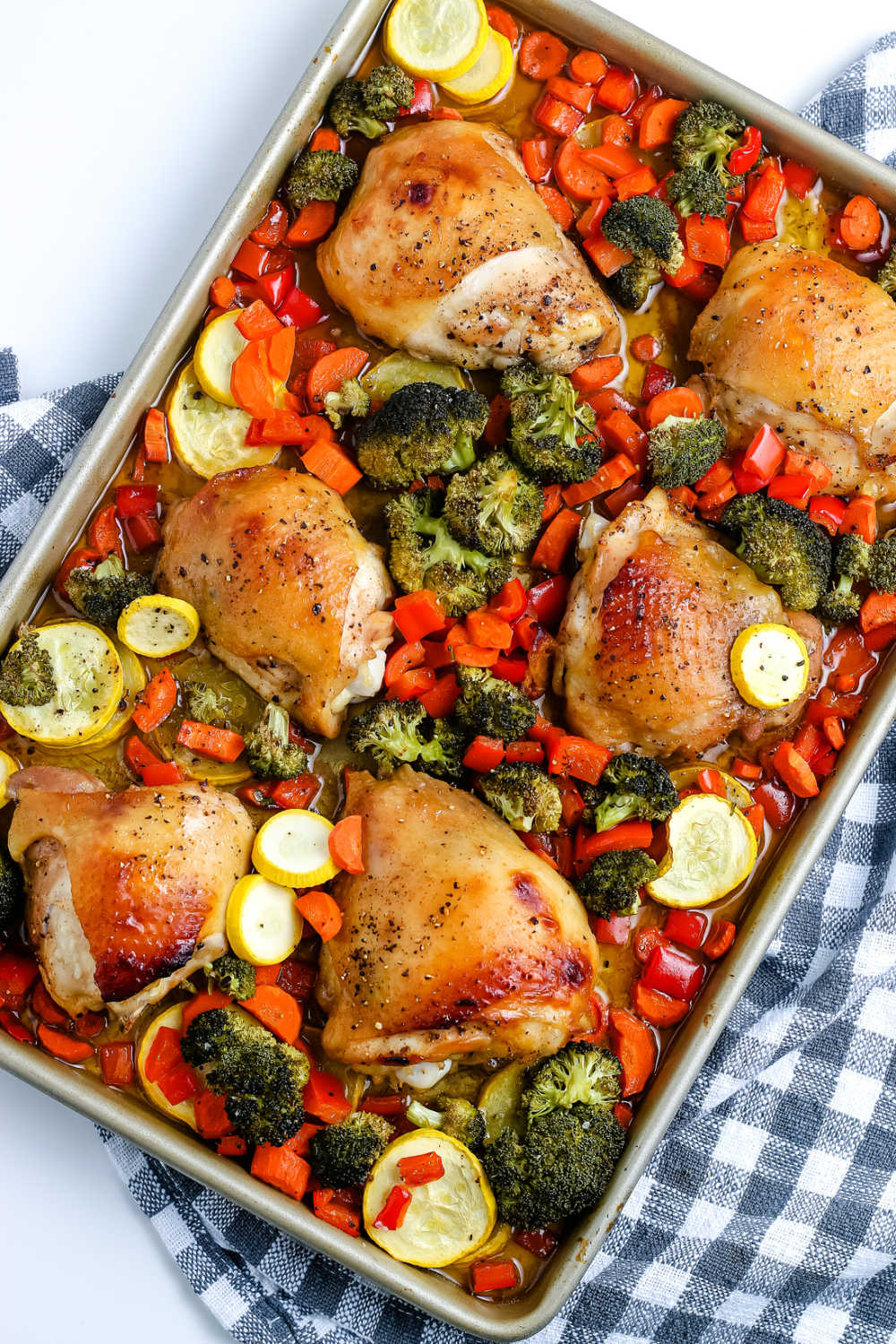 easy one pan meal oven recipes Simple sheet pan chicken dinner