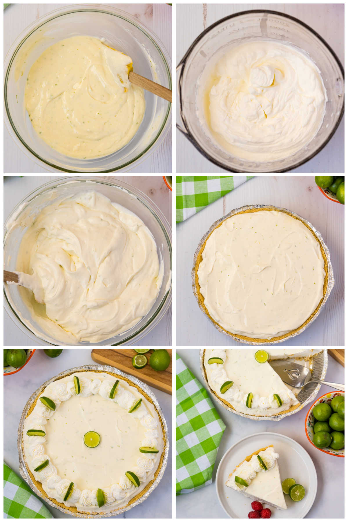 A picture collage of how to make this recipe.