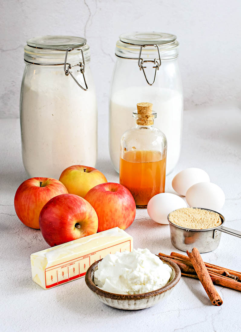 All of the ingredients needed to make this recipe.