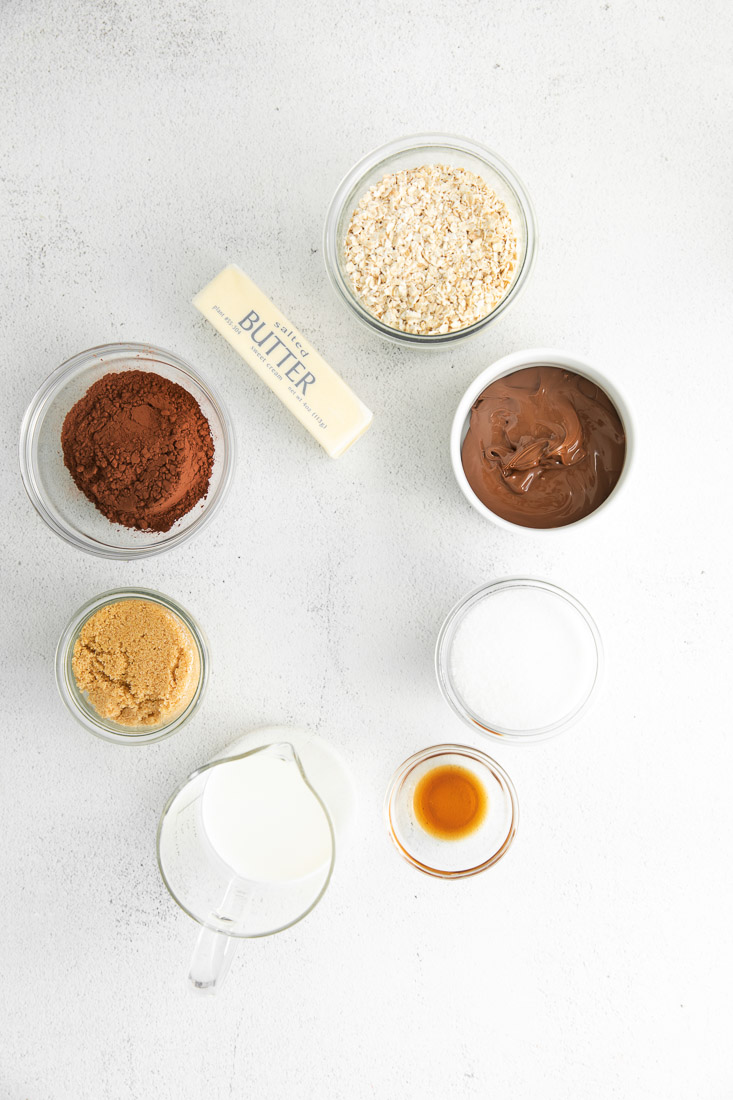 All of the ingredients needed to make this recipe.
