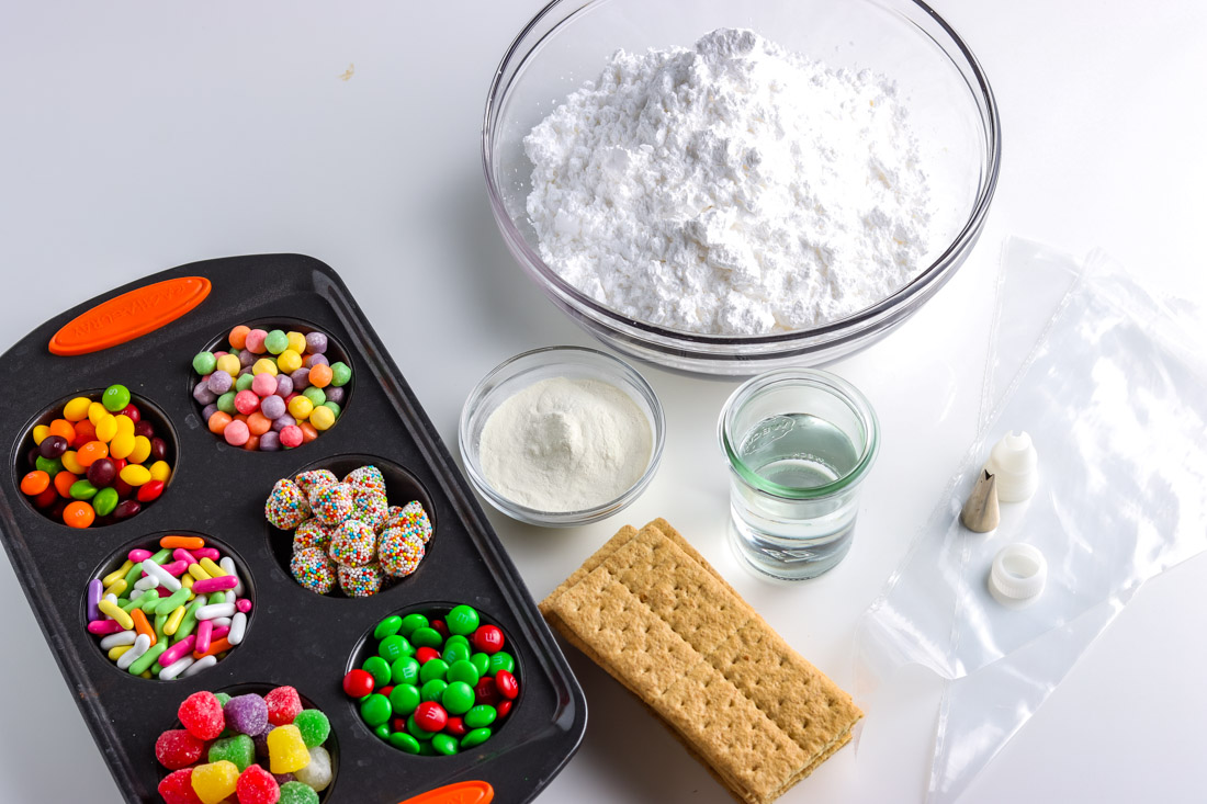 All of the ingredients needed to make this recipe.