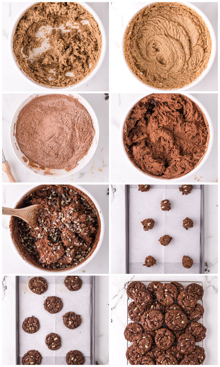 A picture collage showing how to make this recipe.