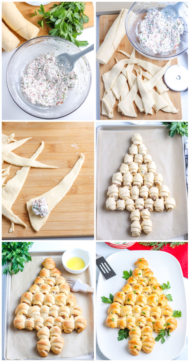 A picture collage showing how to make this recipe.