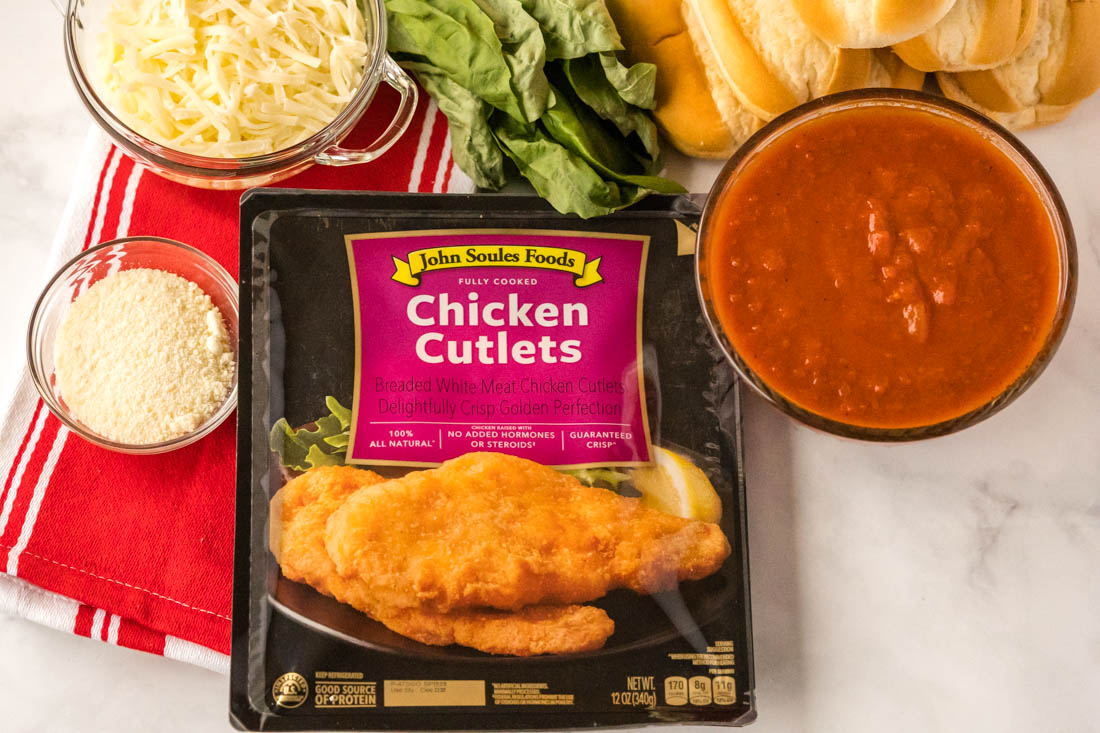 All of the ingredients needed to make this recipe.
