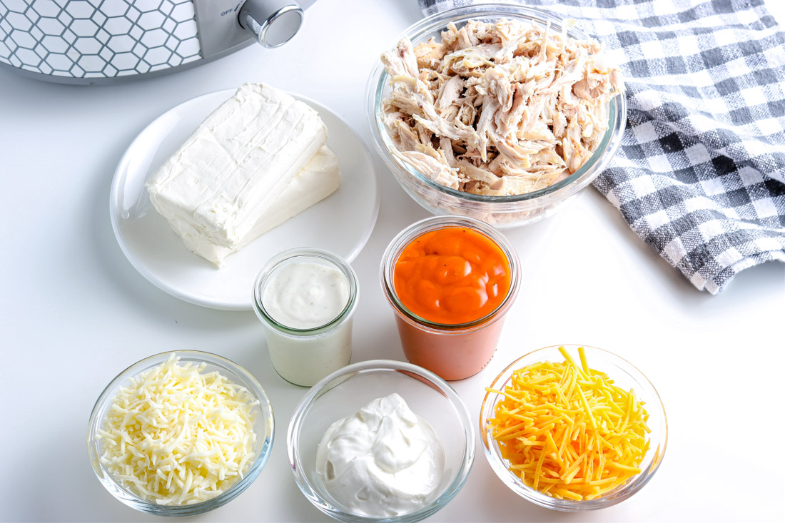 All of the ingredients needed to make this recipe.