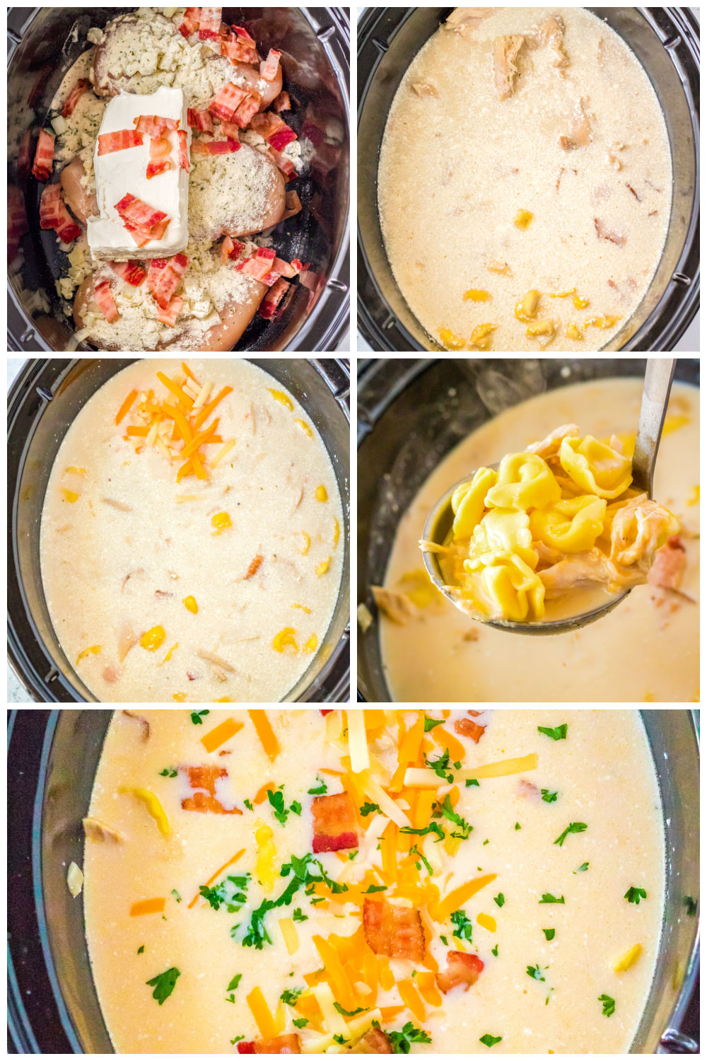 A picture collage showing how to make this recipe.