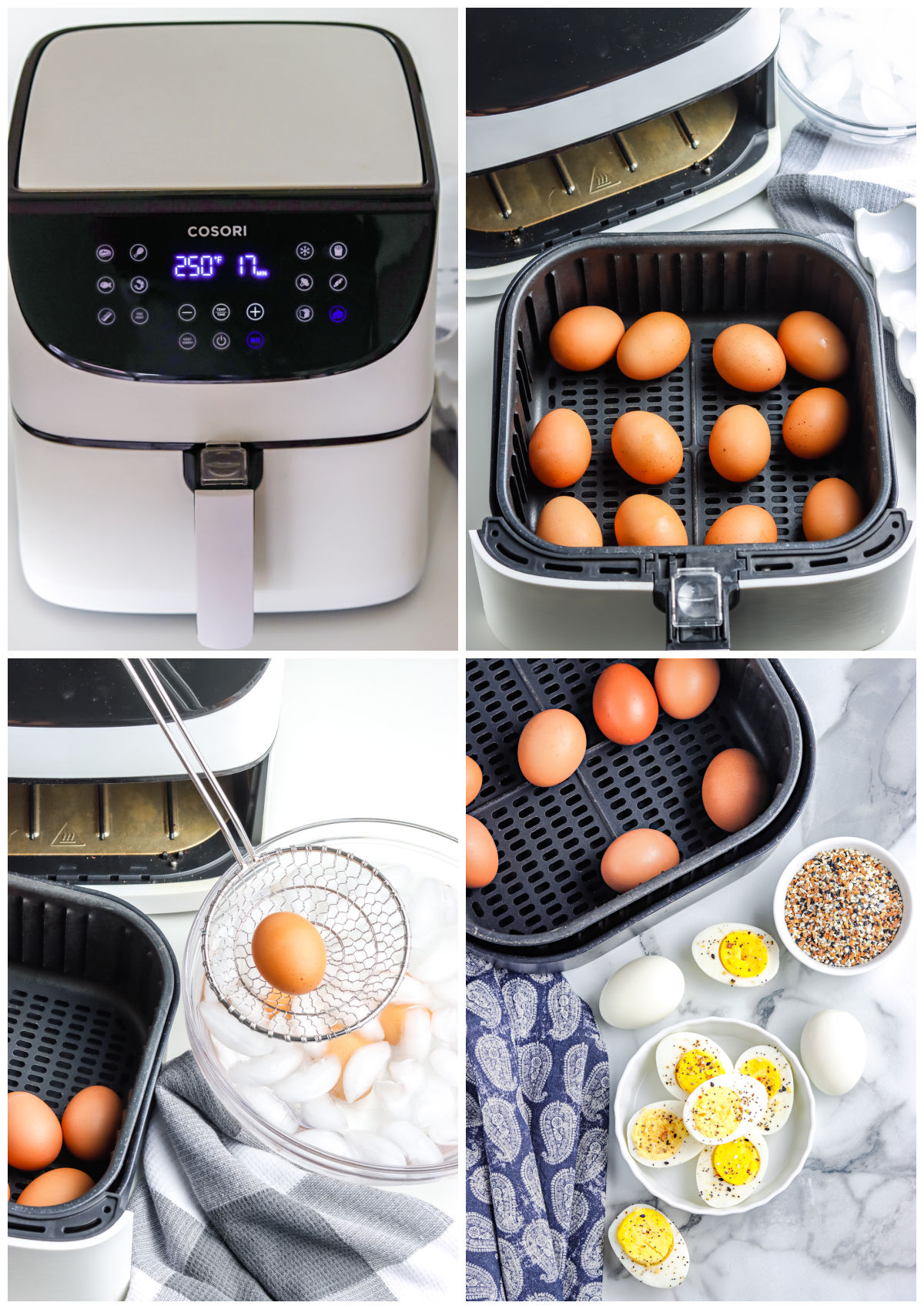 A picture collage showing how to make this recipe.