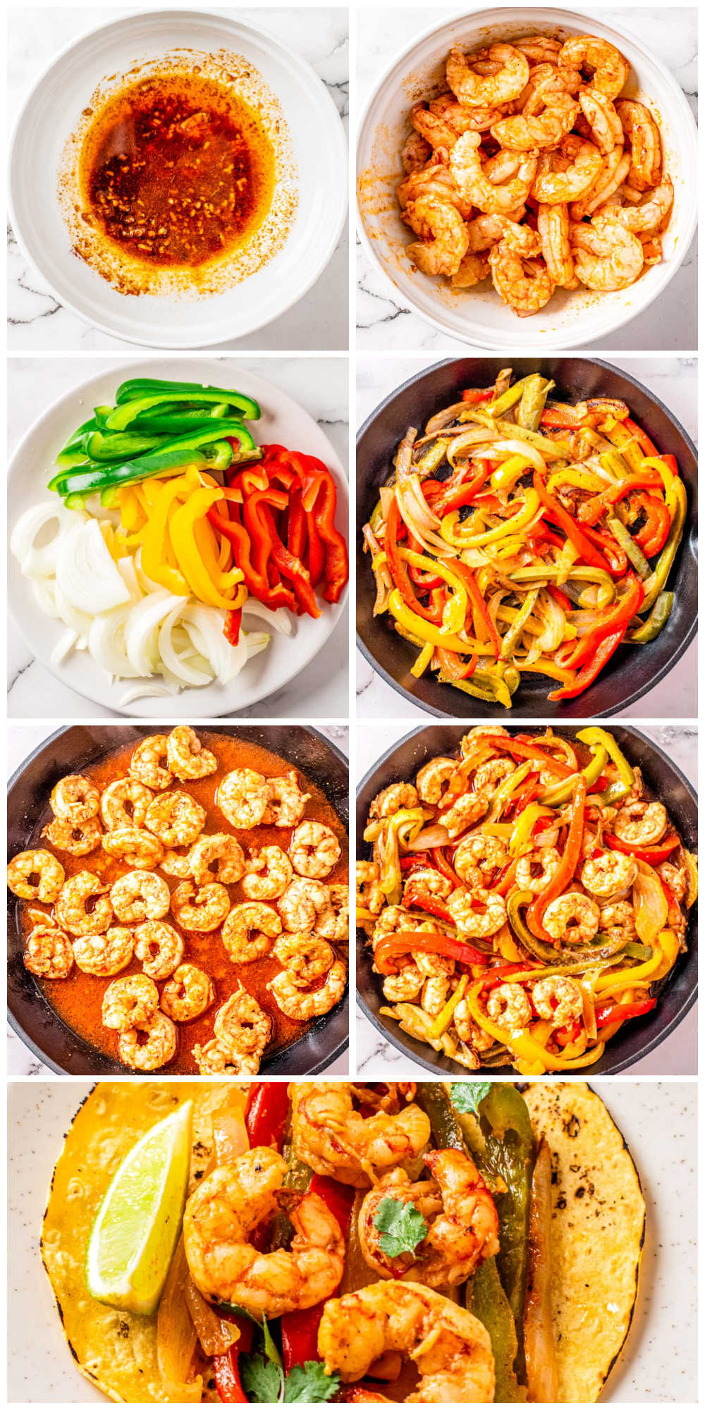 A picture collage showing how to make this recipe.