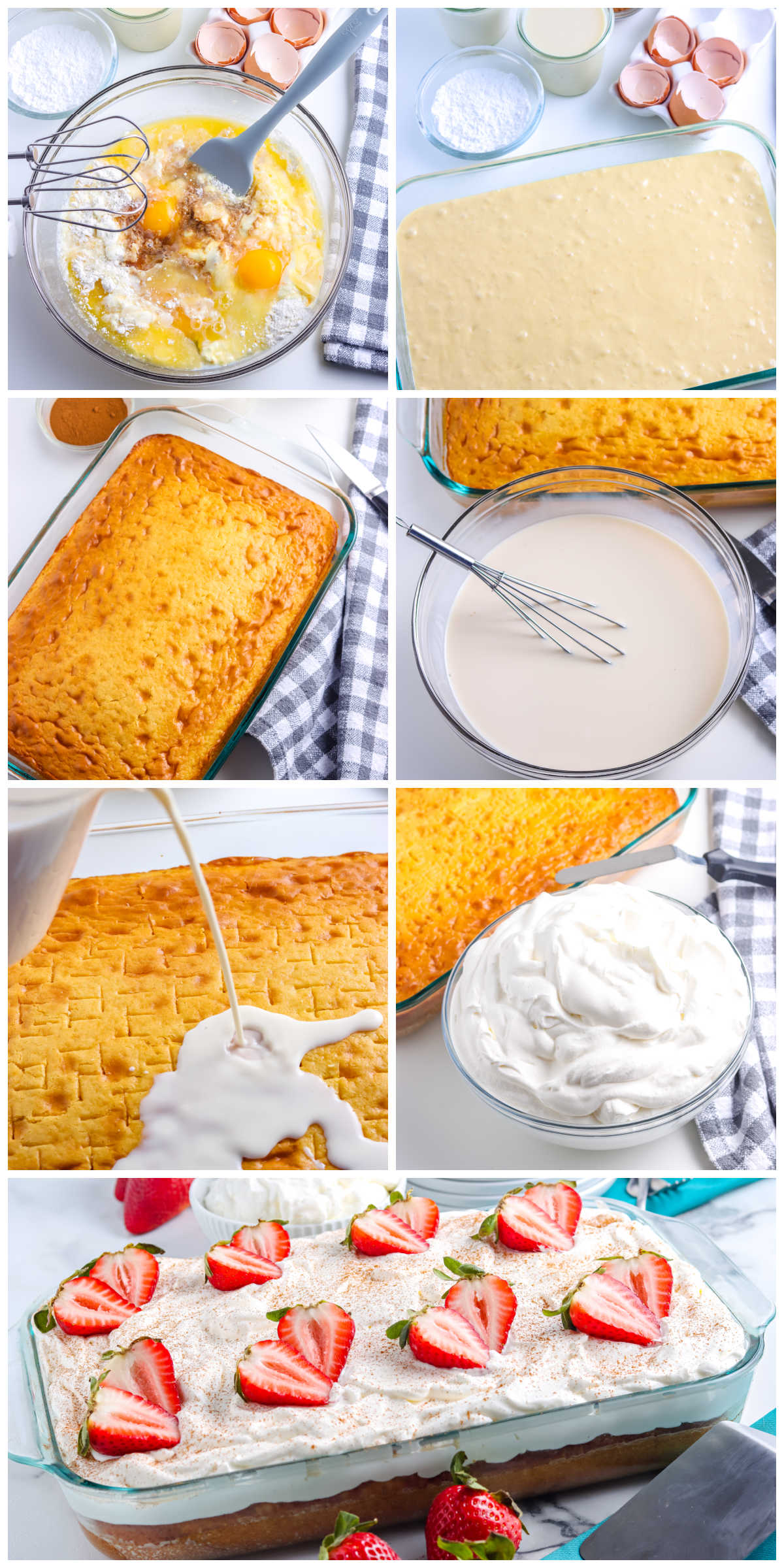 A picture collage showing how to make this recipe.