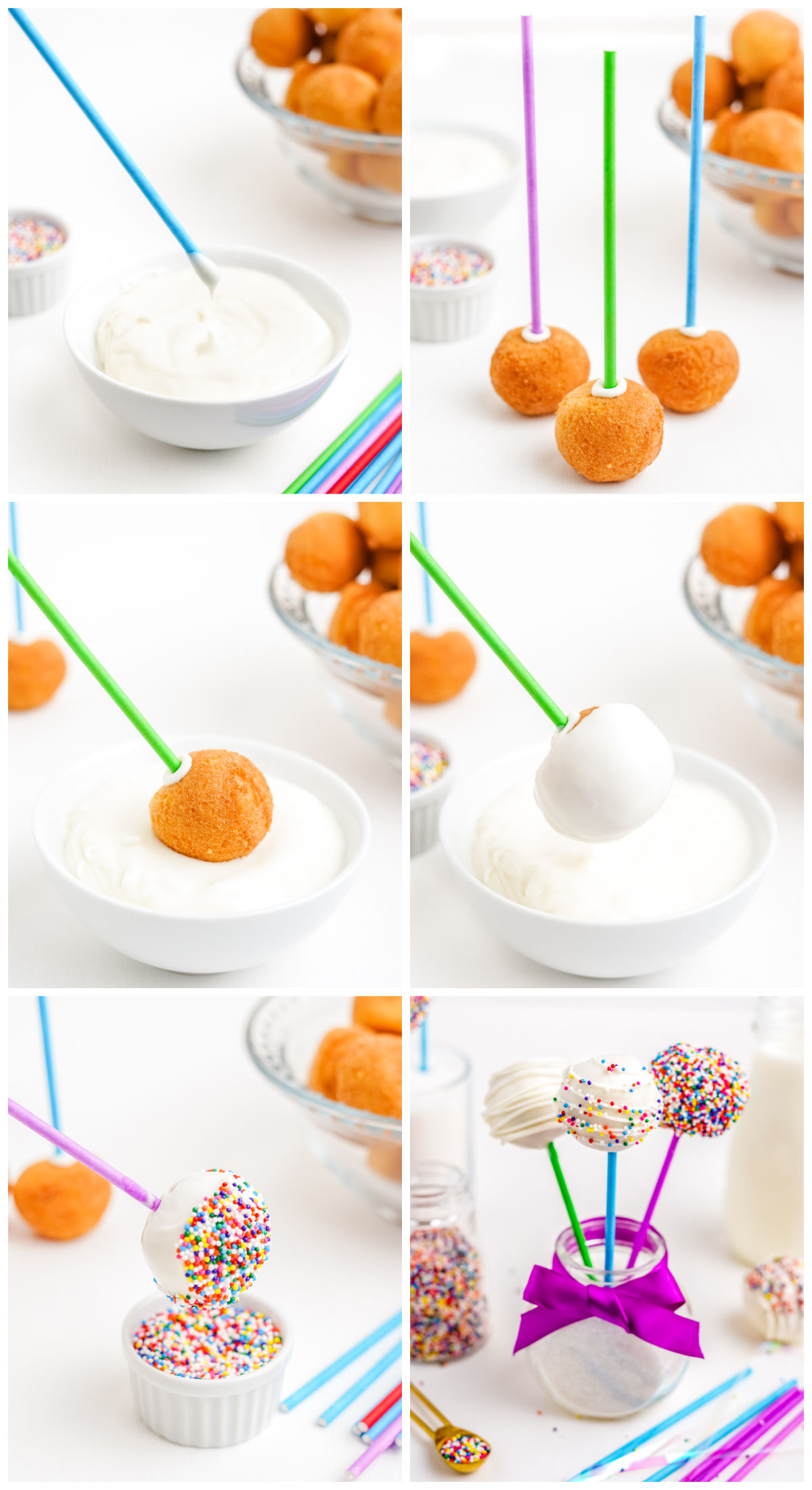 A picture collage showing how to make this recipe.