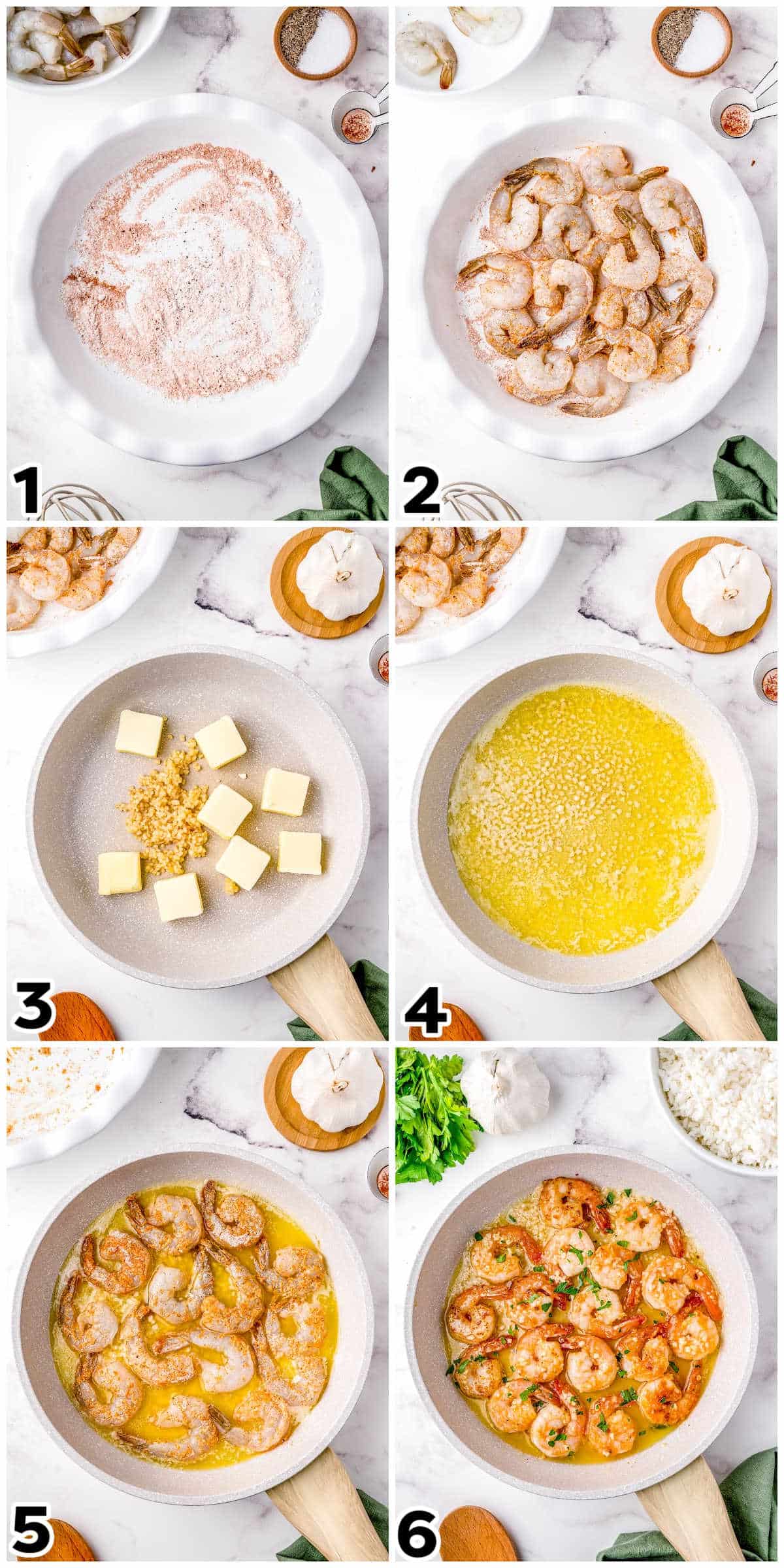 A picture collage showing how to make this recipe.