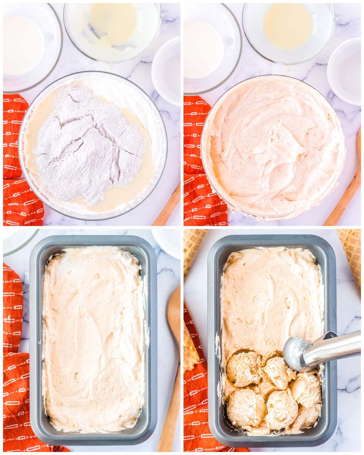 A picture collage showing how to make this recipe.