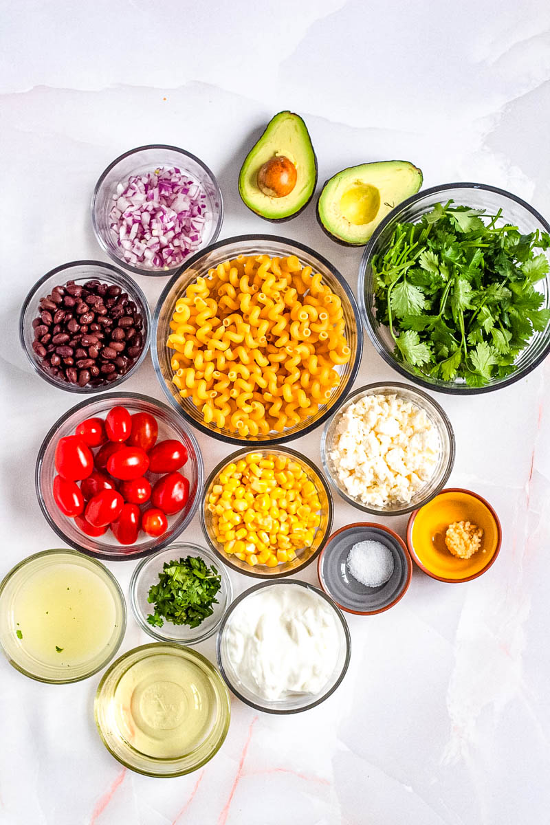 All of the ingredients needed to make this recipe.