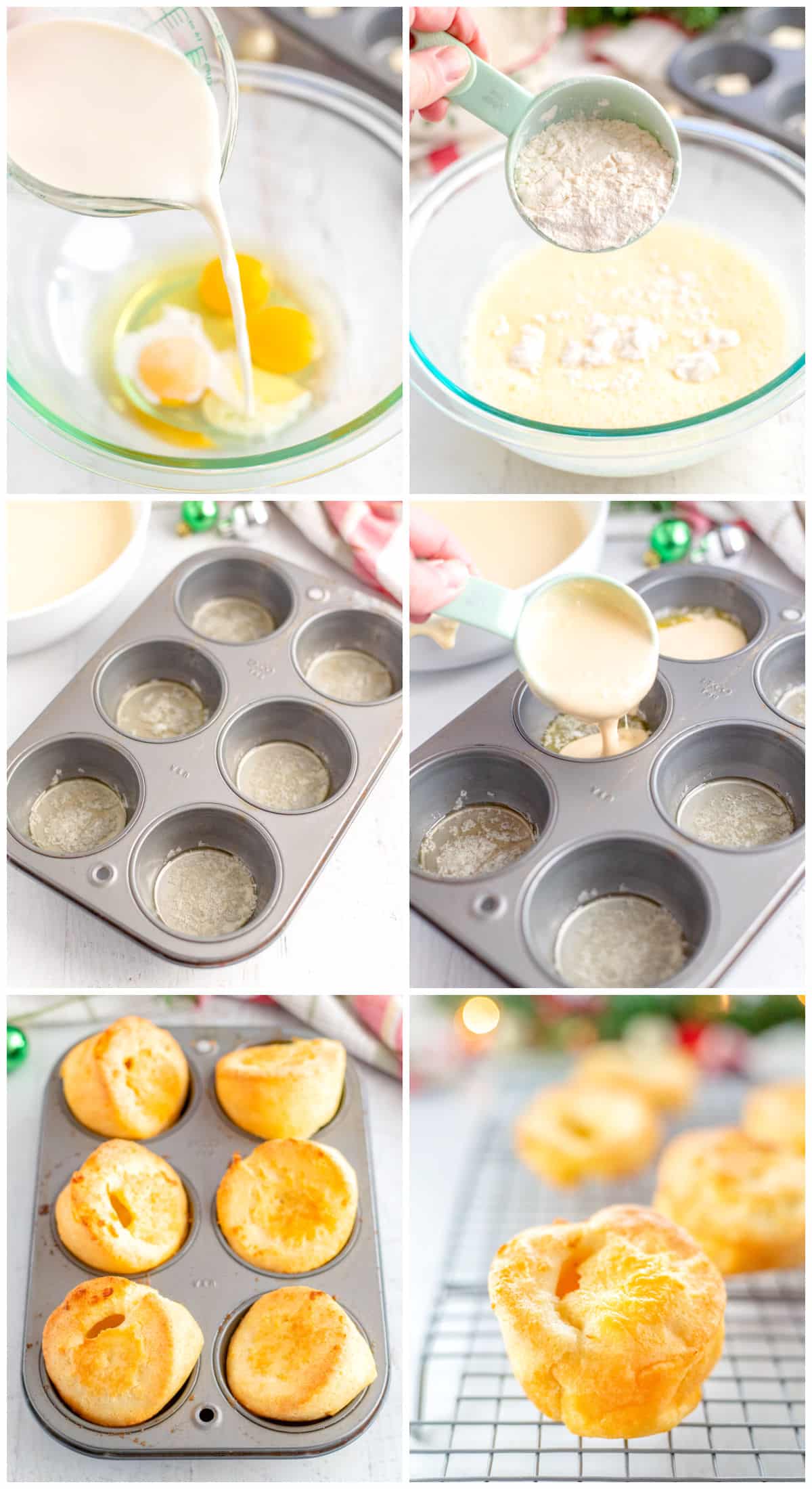 A picture collage showing how to make this recipe.