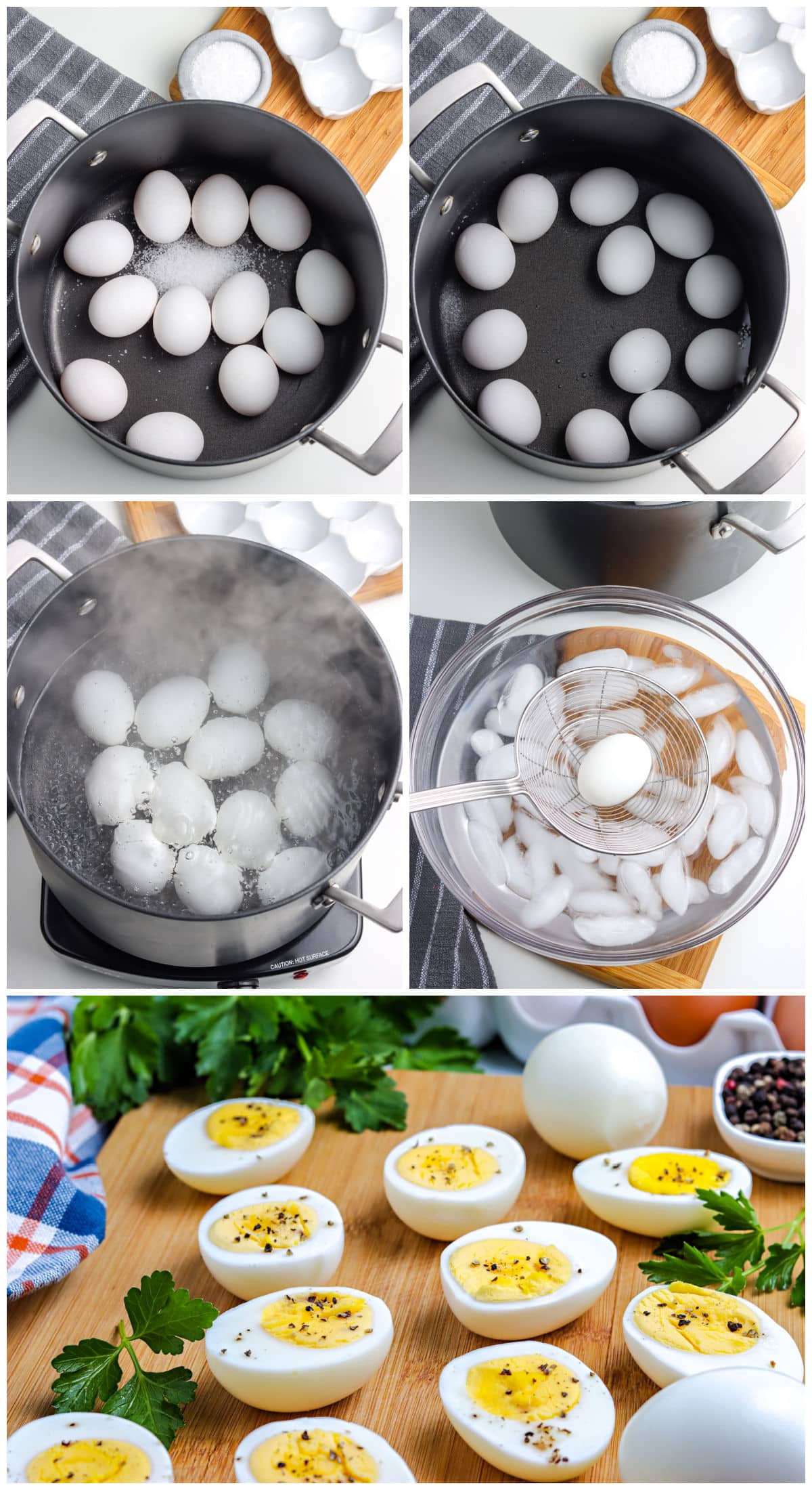 A picture collage showing how to make this recipe.