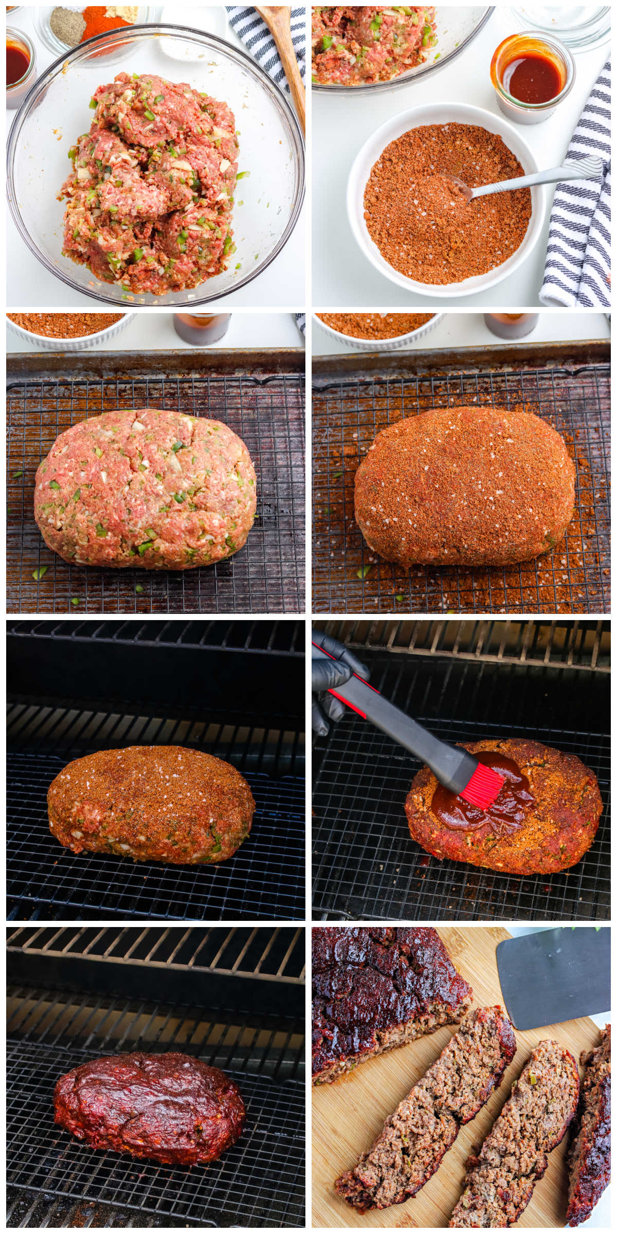 A picture collage showing how to make this recipe.