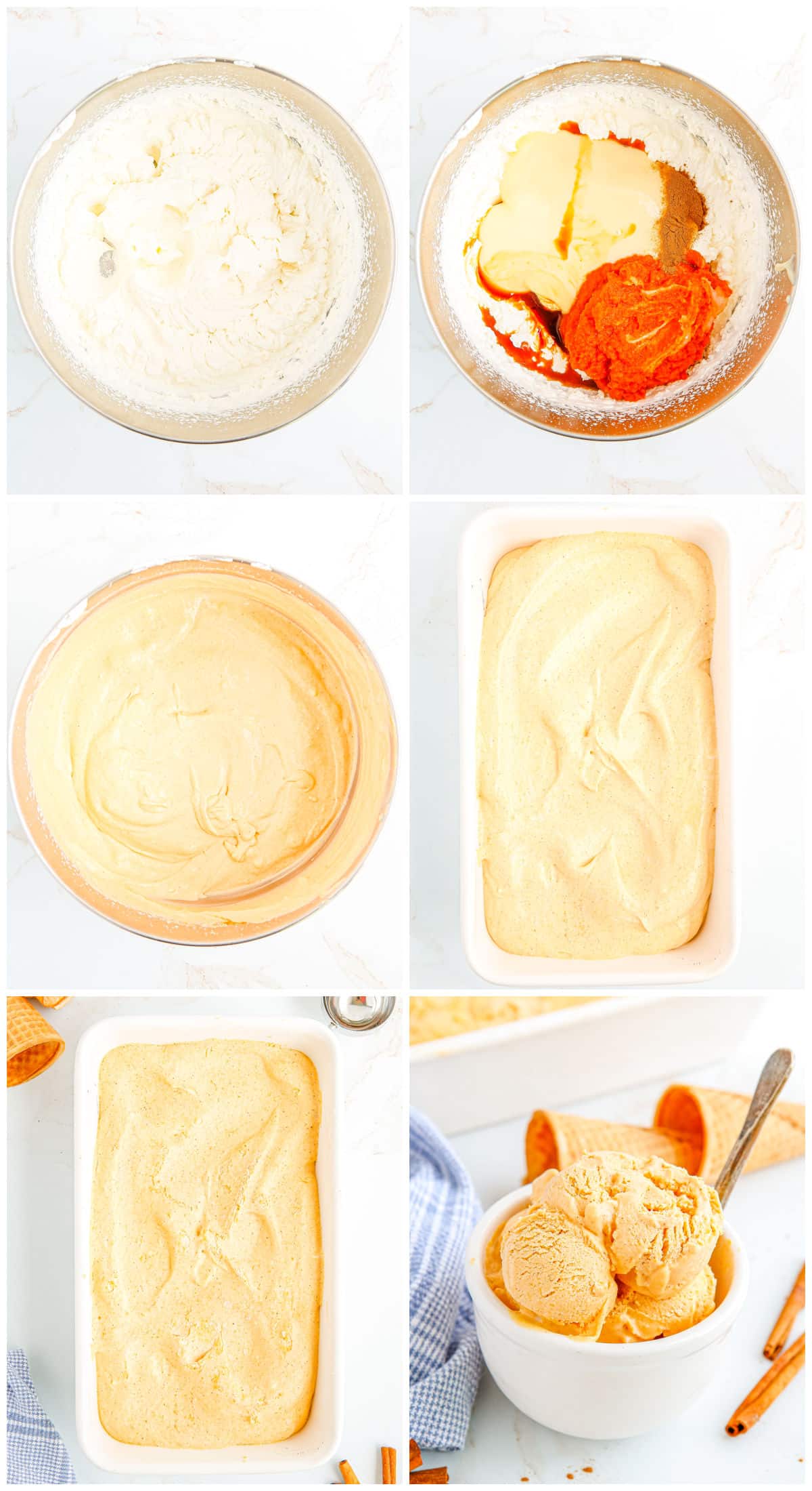 A picture collage showing how to make this recipe.