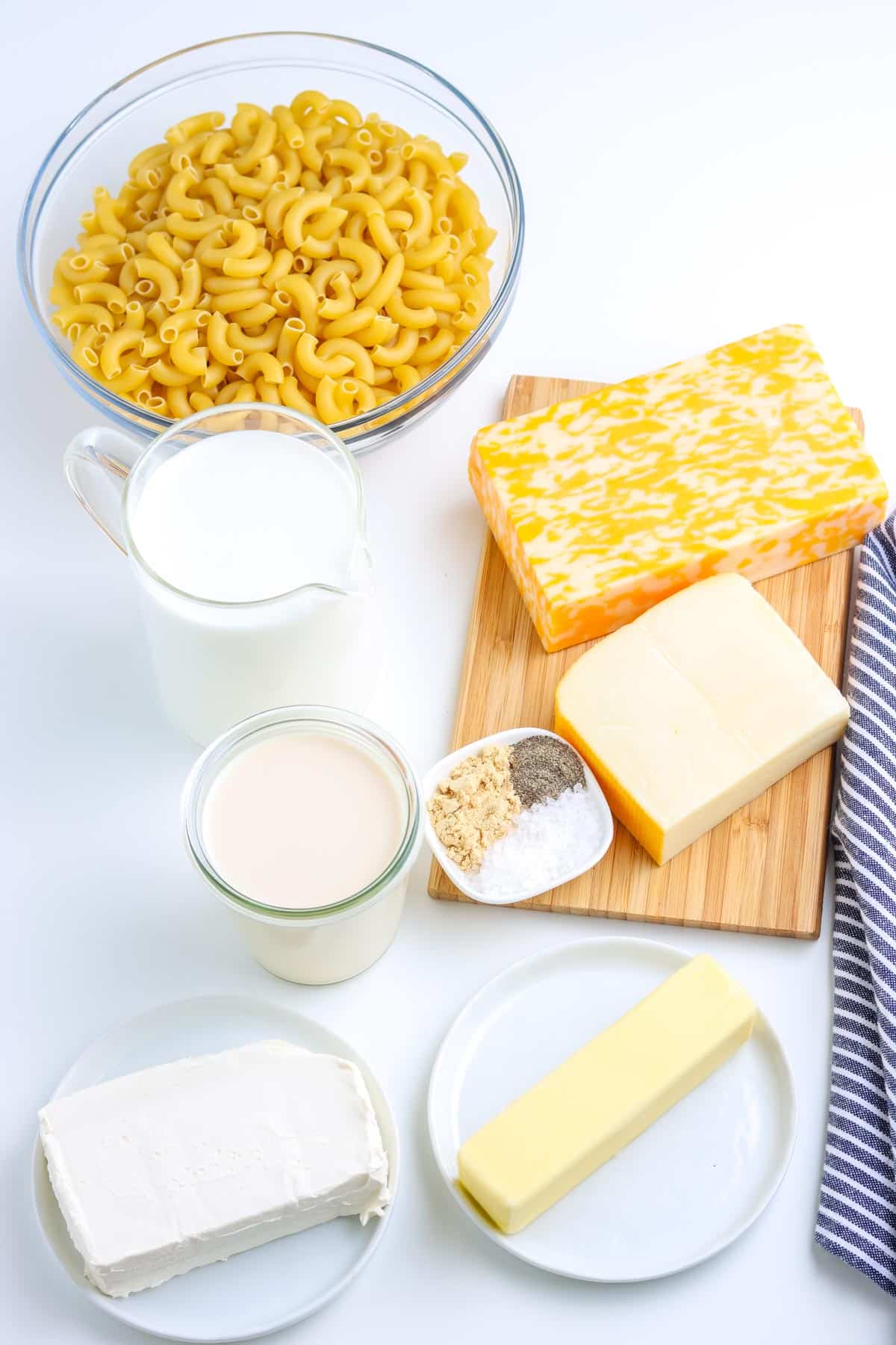 All of the ingredients needed to make this recipe.