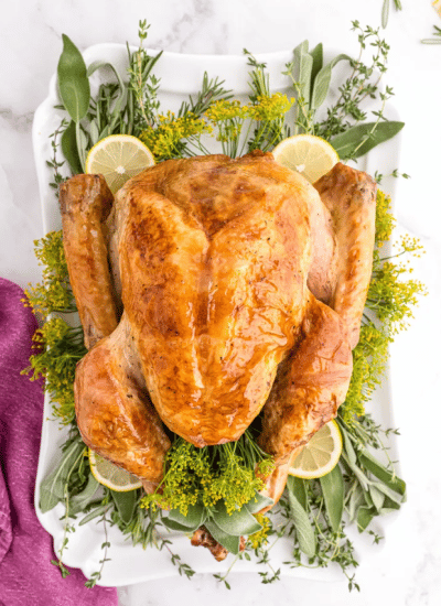 Easy Turkey Brine And Roast Turkey Story Poster Image