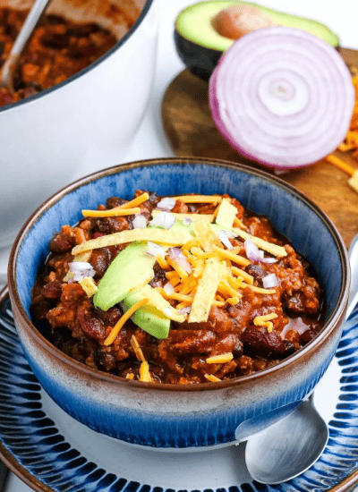 Ground Turkey Chili Story Poster Image