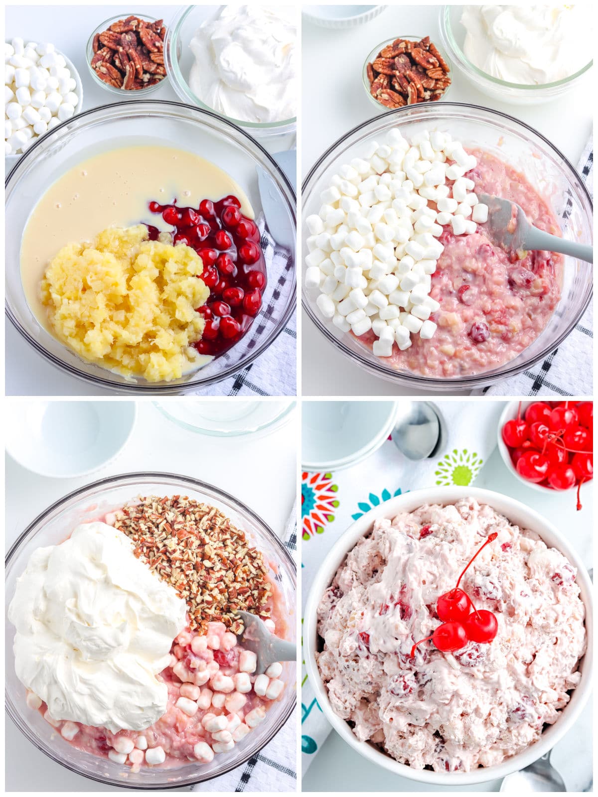 A picture collage showing how to make this recipe.