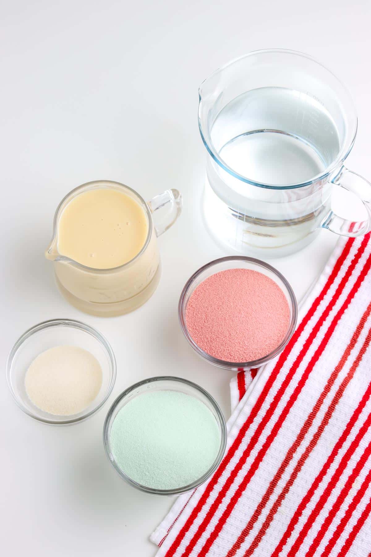 All of the ingredients needed to make this recipe.