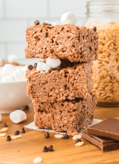 Chocolate Rice Krispie Treats Story Poster Image