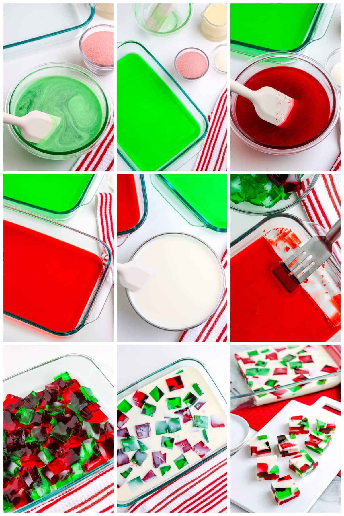 A picture collage showing how to make this recipe.