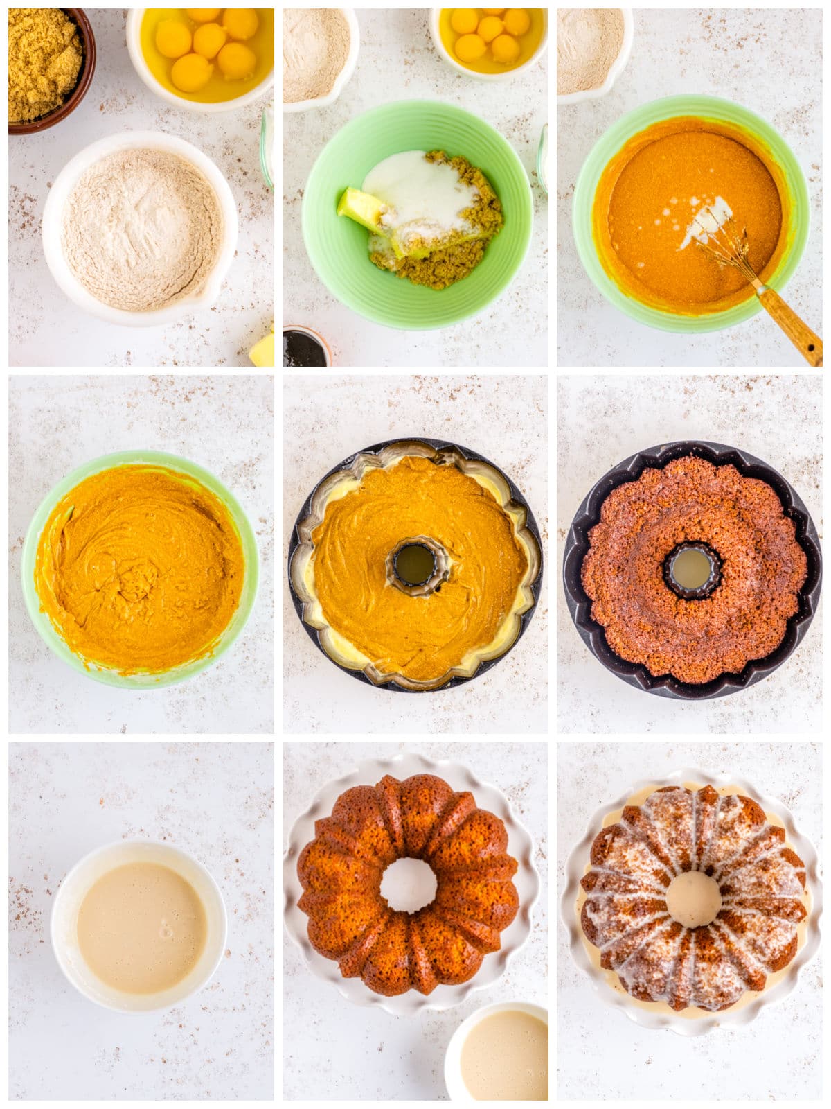 A picture collage showing how to make this recipe.