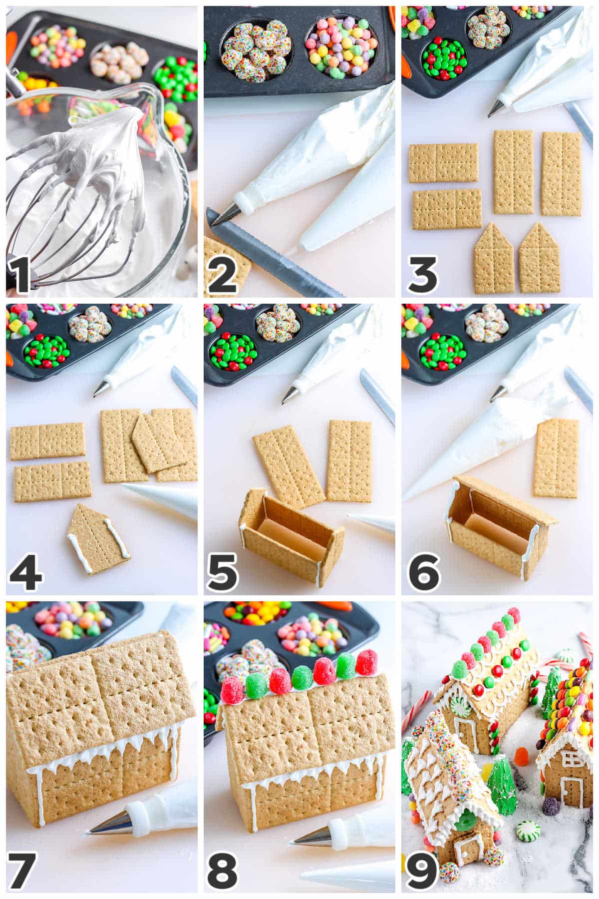 A picture collage showing how to make this recipe.