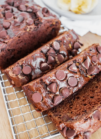 Double Chocolate Banana Bread Story Poster Image
