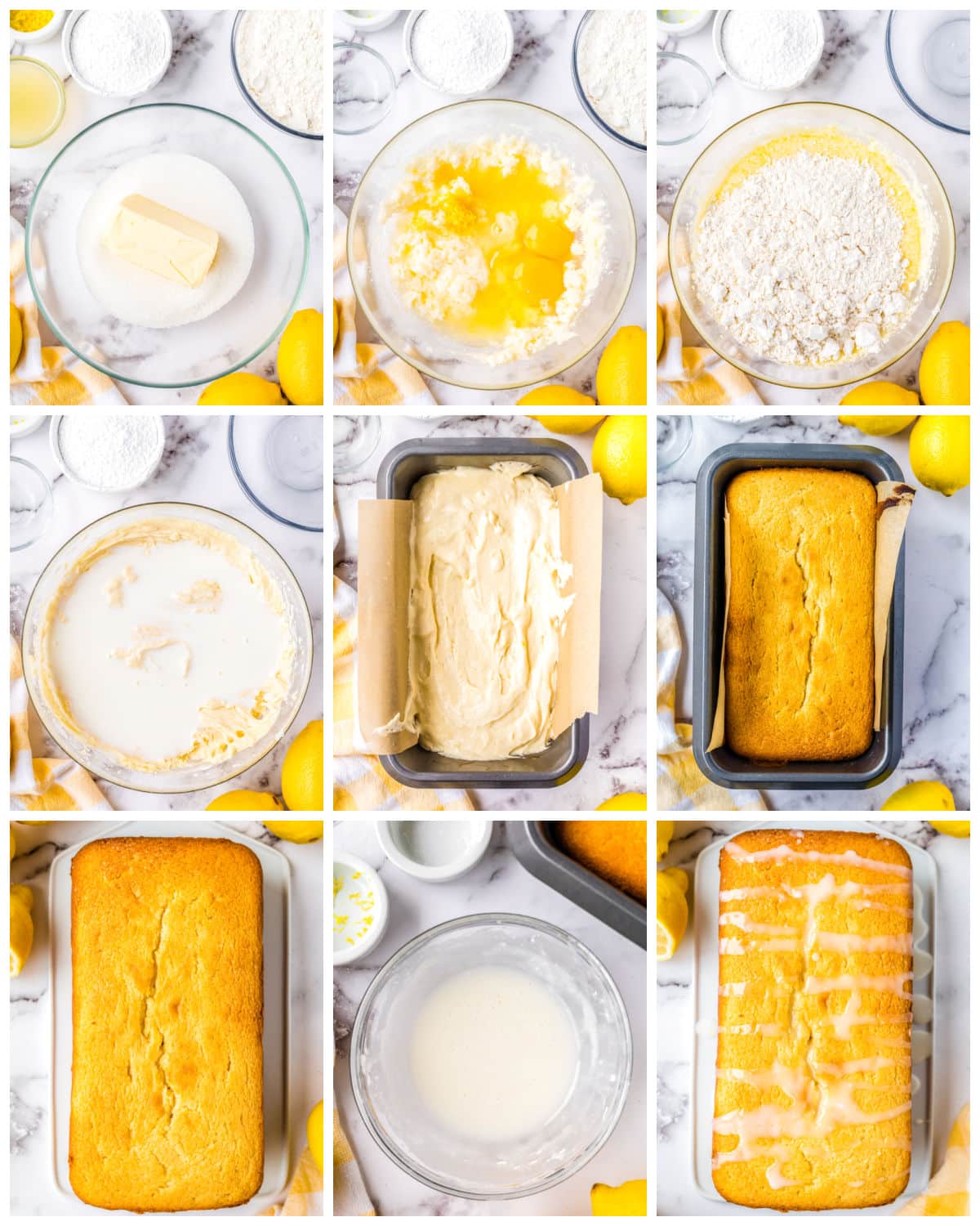 A picture collage showing how to make this recipe.