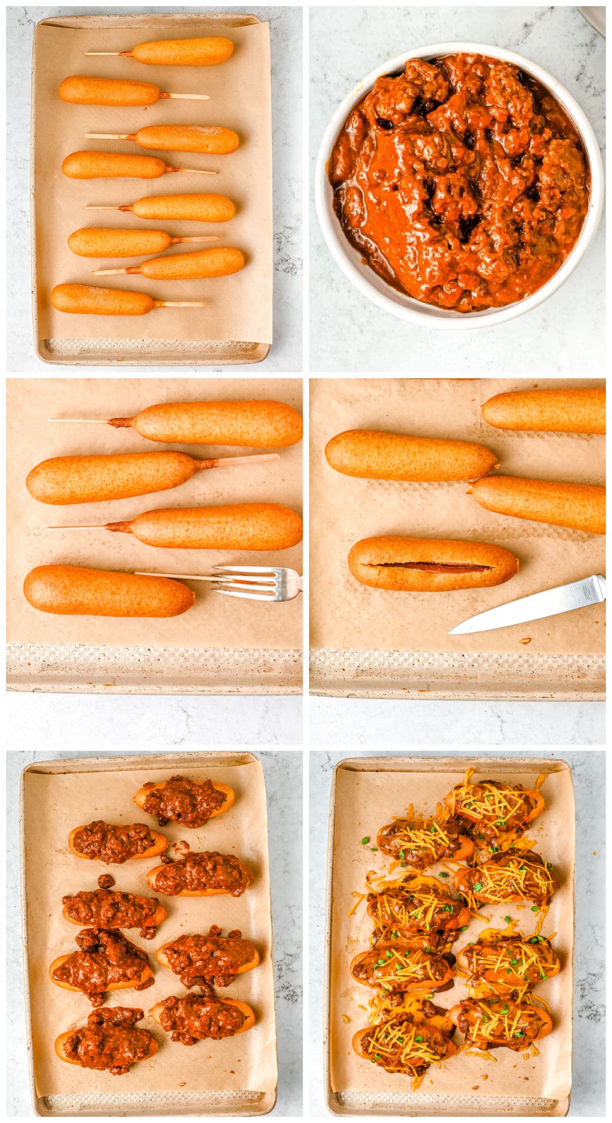 A picture collage showing how to make this recipe.