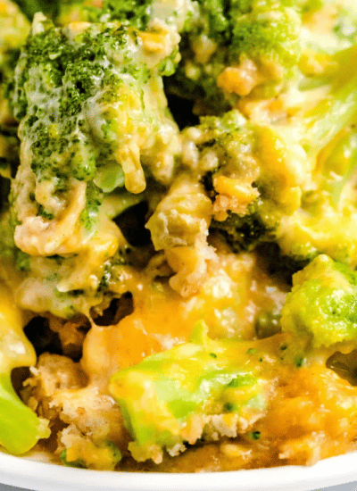 Mom’s Crockpot Broccoli Casserole Story Poster Image