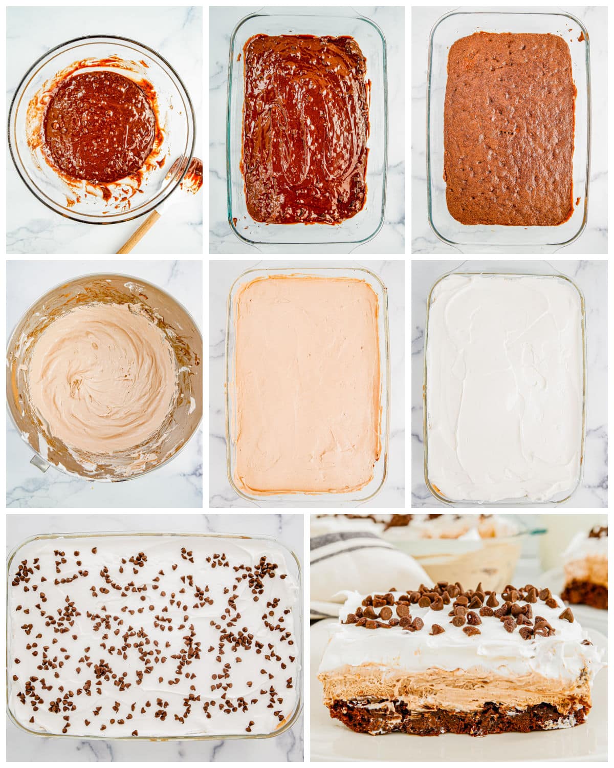 A picture collage showing how to make this recipe.