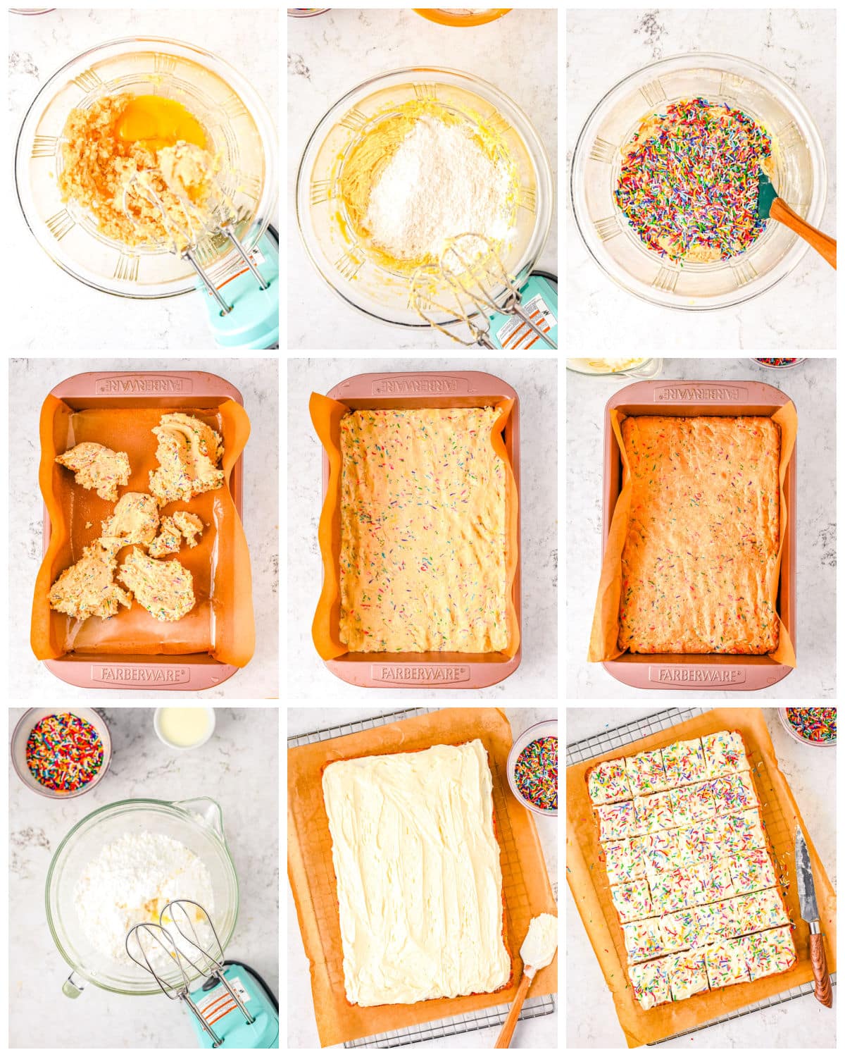 A picture collage showing how to make this recipe.