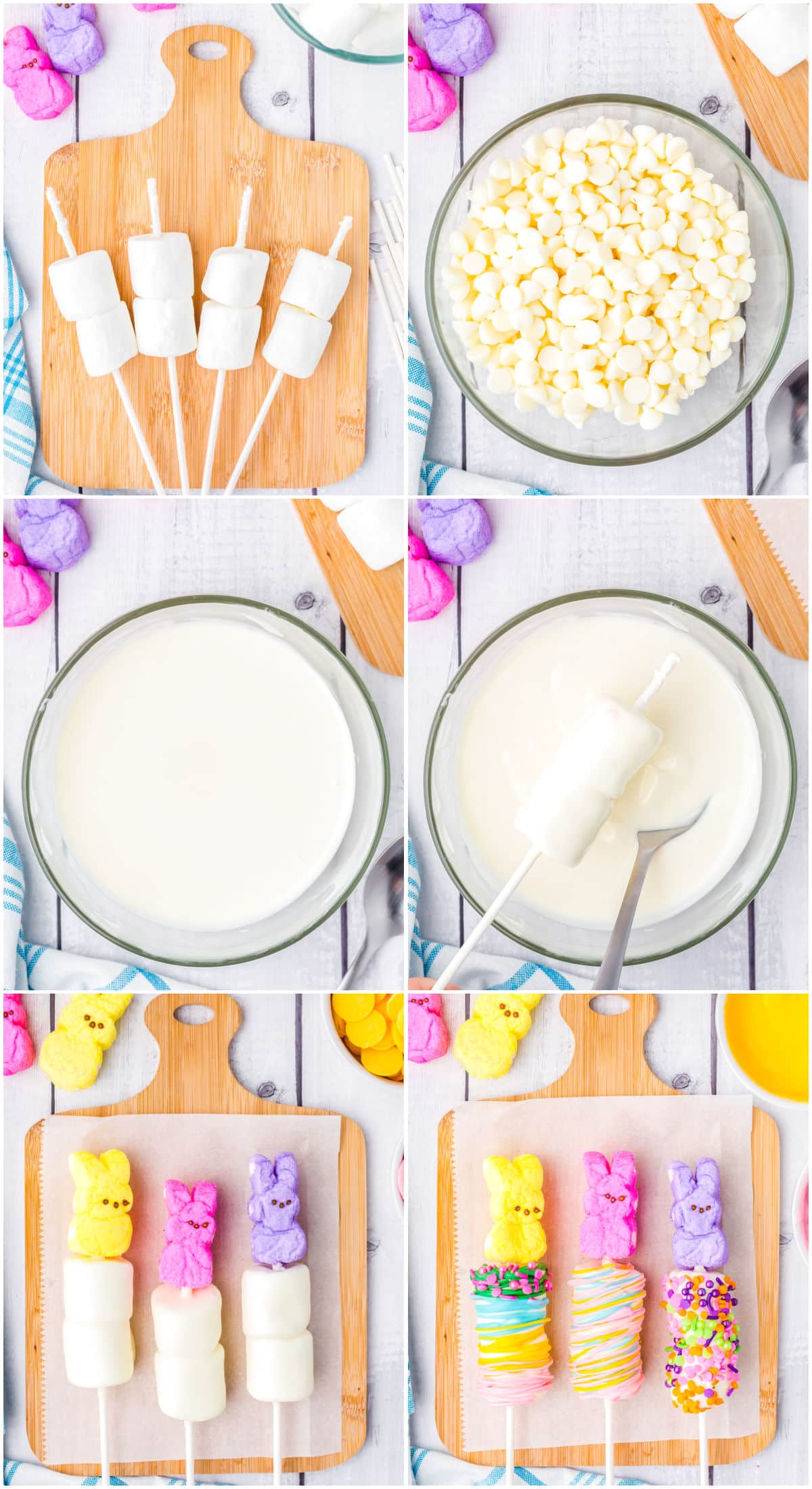 A picture collage showing how to make this recipe.