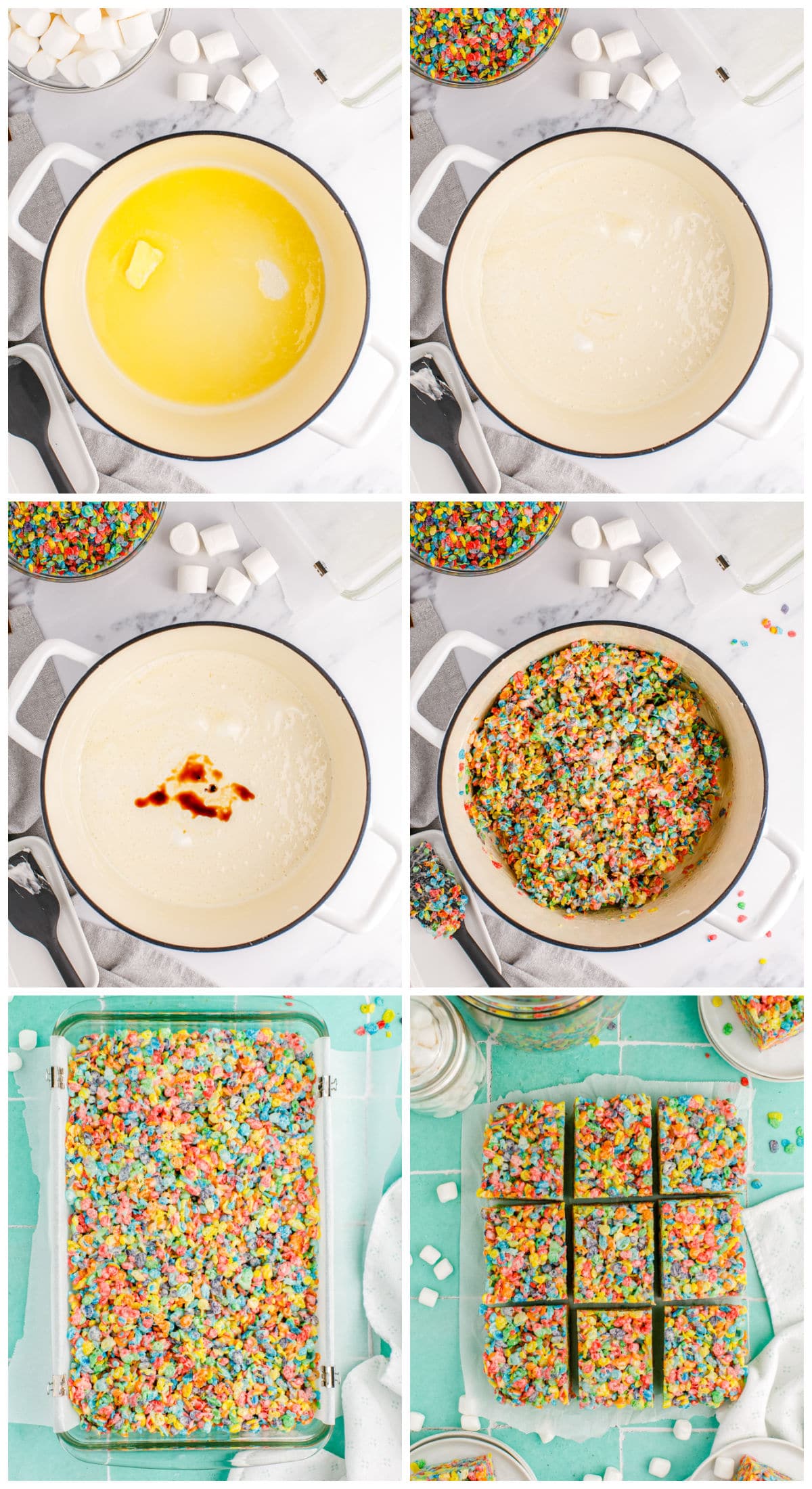 A picture collage showing how to make this recipe.