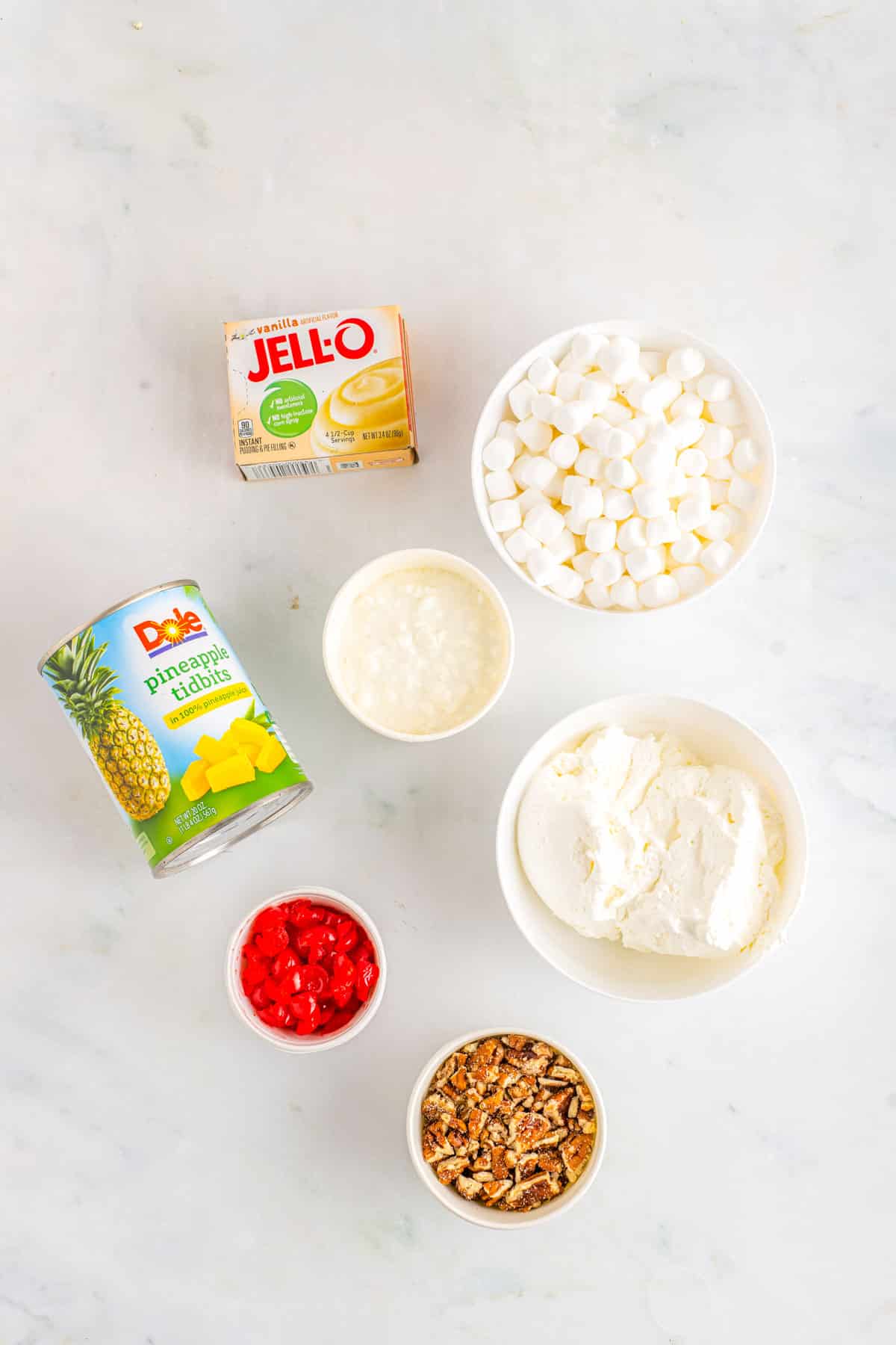 All of the ingredients needed to make this recipe.