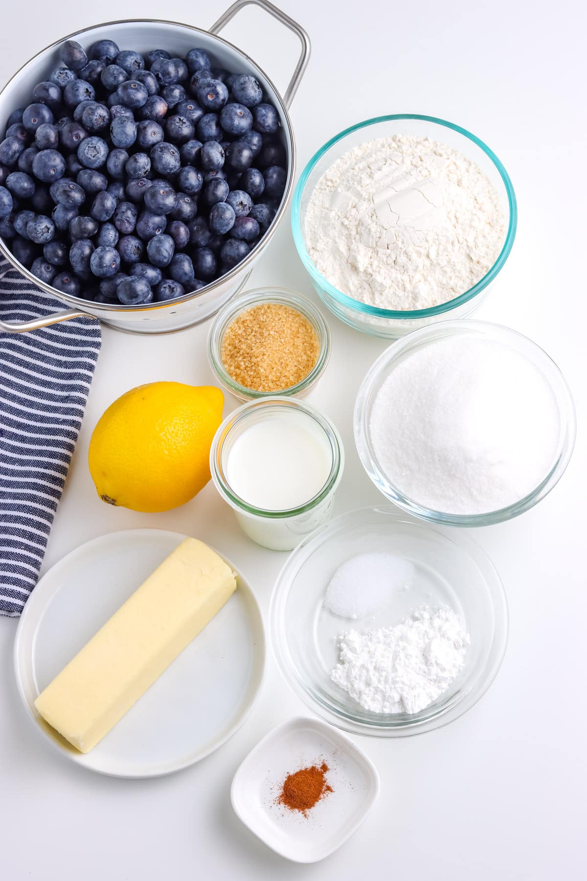 All of the ingredients needed to make this recipe.