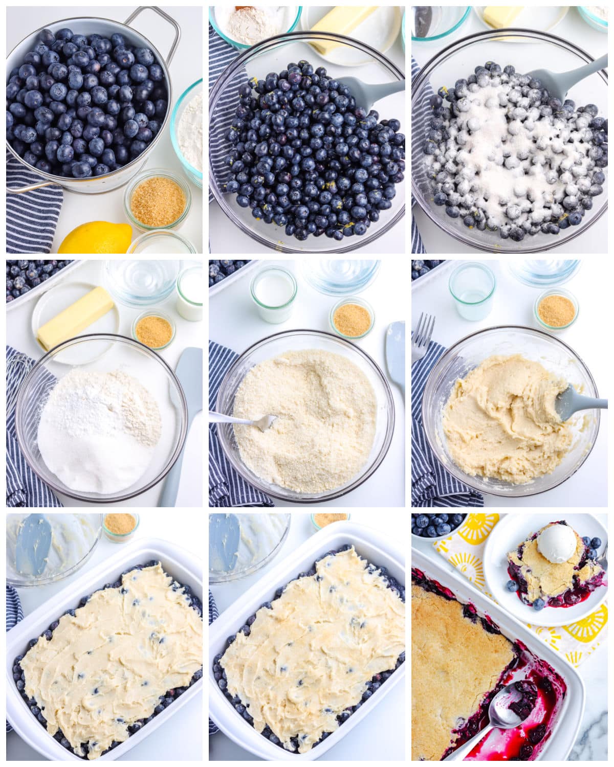 A picture collage showing how to make this recipe.