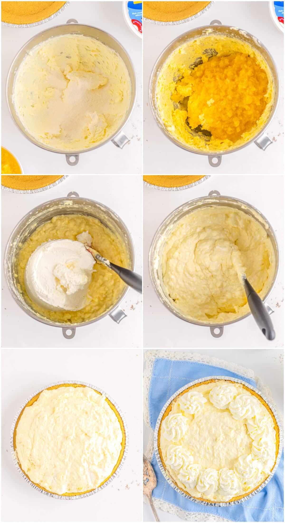 A picture collage showing how to make this recipe.