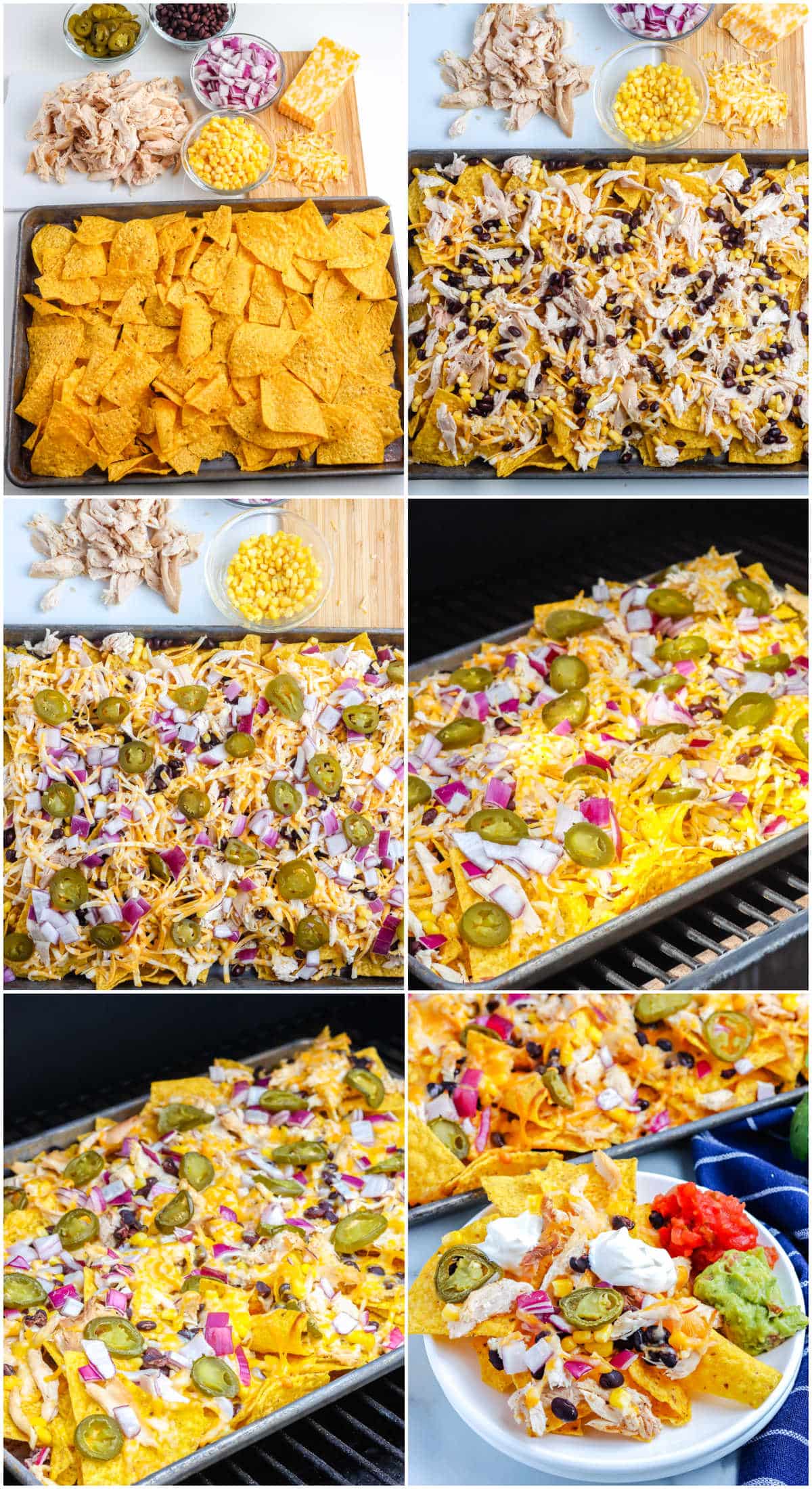 A picture collage showing how to make this recipe.